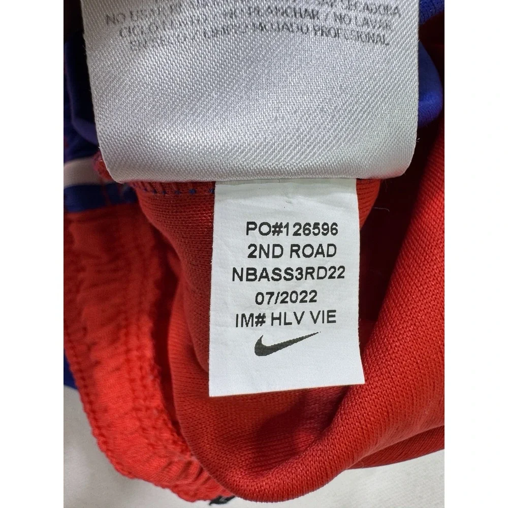 Philadelphia 76ers Nike NBA Basketball Shorts Boys XL Red Dri-Fit NBA SS3RD